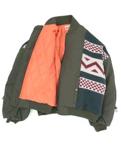 チチカカ |Orale! リメイクニットMA-1