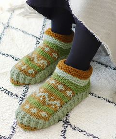 チチカカ |ネパールニットルームソックス【WEB限定】