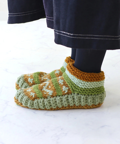 チチカカ |ネパールニットルームソックス【WEB限定】