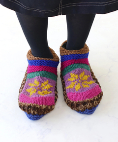 チチカカ |ネパールニットルームソックス【WEB限定】