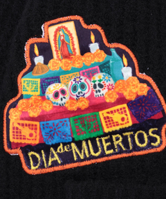 チチカカ |Rico メヒコアップリケ刺繍カーディガン