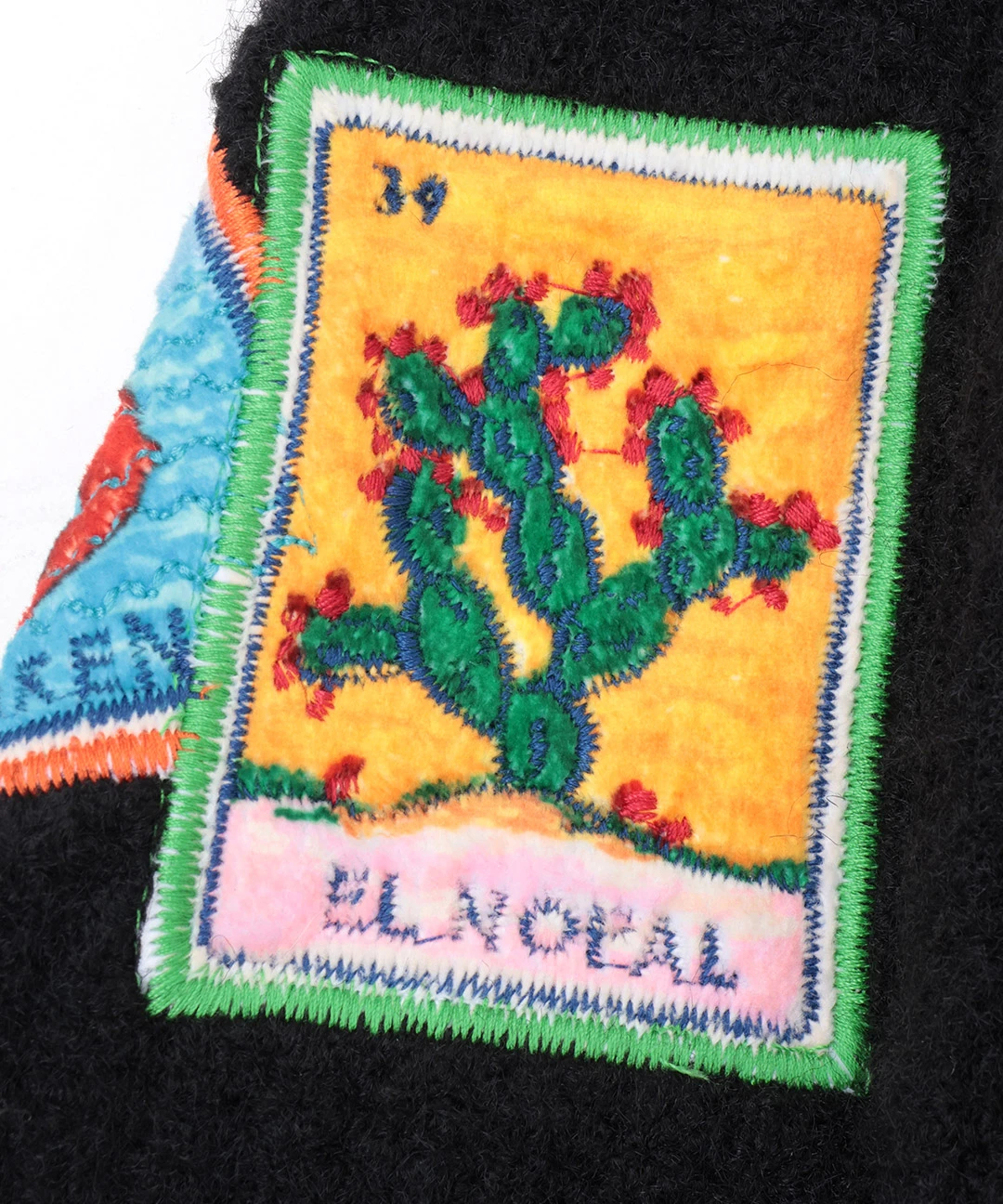 Rico メヒコアップリケ刺繍カーディガン / カーディガン・羽織り
