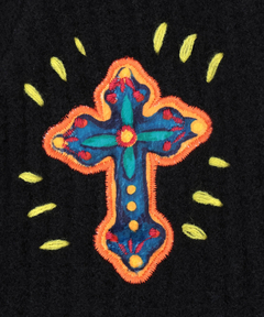 チチカカ |Rico メヒコアップリケ刺繍カーディガン