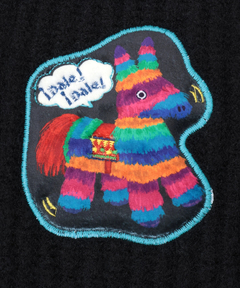 チチカカ |Rico メヒコアップリケ刺繍カーディガン