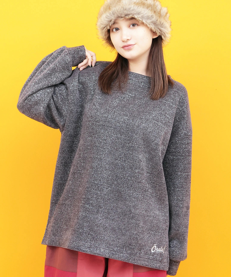 チチカカ |Orale! キラキラモールニットライクプルオーバー