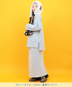 チチカカ |Orale! キラキラモールニットライクスカート