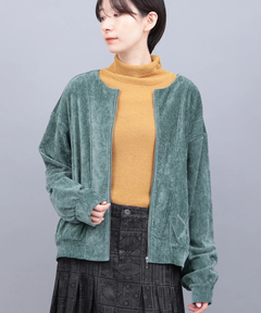 チチカカ |マットモールジップカーディガン