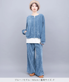 チチカカ |マットモールジップカーディガン