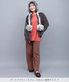 チチカカ |マットモールジップカーディガン