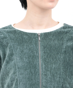 チチカカ |マットモールジップカーディガン