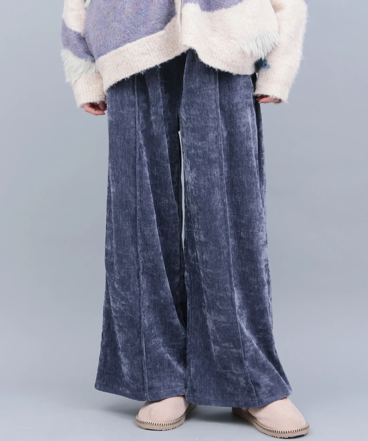 チチカカ |マットモールセンタータックパンツ