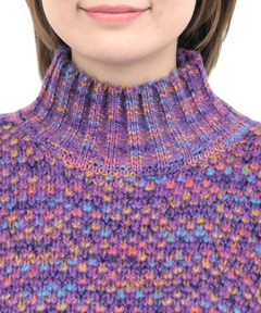 チチカカ |メランジハイネックニットプルオーバー