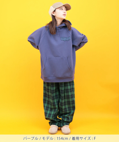 チチカカ |Orale! 裏起毛ロゴパッチフーディー