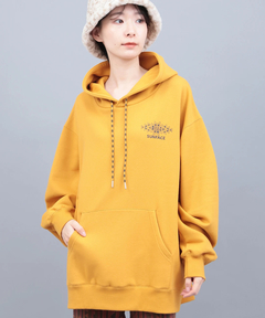 チチカカ |裏起毛サンフェイスプリントプルパーカー