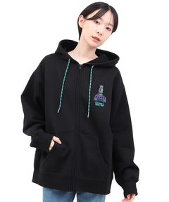 チチカカ |裏起毛チビカチナバスジップパーカー