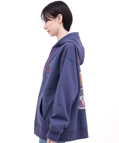 チチカカ |裏起毛チビカチナバスジップパーカー