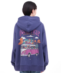 チチカカ |裏起毛チビカチナバスジップパーカー