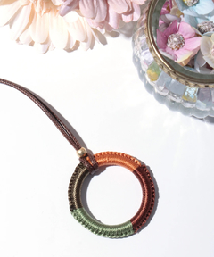 チチカカ |糸巻グラスホルダーネックレス