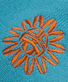 チチカカ |サンフェイスエンブロイダリー スウェットライクニットプルオーバー