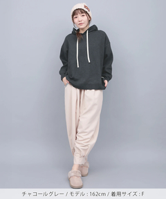 チチカカ |イェイエンブロイダリー スウェットライクニットフーディー