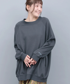 チチカカ |バックロゴエンブロイダリーオーバーサイズプルオーバー