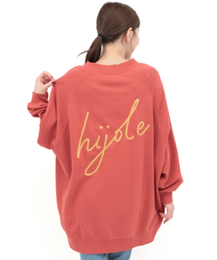 チチカカ |バックロゴエンブロイダリーオーバーサイズプルオーバー