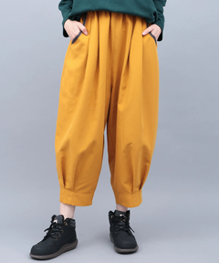 チチカカ |ピーチスキンエッグタックパンツ