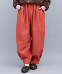 チチカカ |ピーチスキンエッグタックパンツ