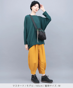 チチカカ |ピーチスキンエッグタックパンツ