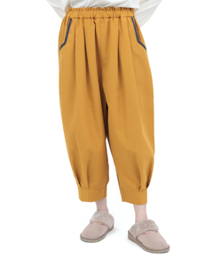 チチカカ |ピーチスキンエッグタックパンツ