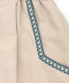 チチカカ |ピーチスキンエッグタックパンツ