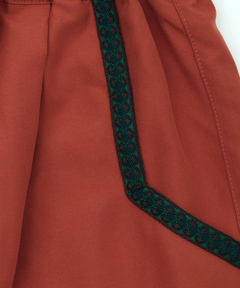 チチカカ |ピーチスキンエッグタックパンツ