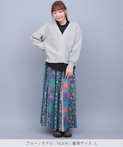 チチカカ |ファブリックプリントジャージースカート