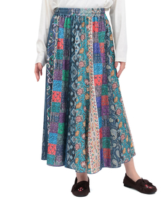 チチカカ |ファブリックプリントジャージースカート