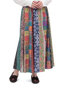 チチカカ |ファブリックプリントジャージースカート