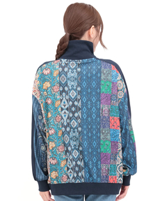 チチカカ |ファブリックプリント&ブラックジャケット