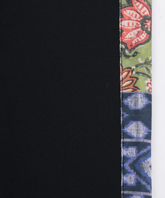 チチカカ |ファブリックプリント&ブラックジャケット