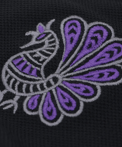 チチカカ |ファブリックプリント&ブラックジャケット