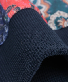 チチカカ |ファブリックプリント&ブラックジャケット