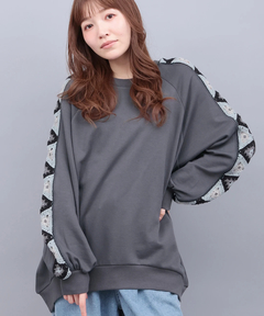 チチカカ |クロシェラインスリーブプルオーバー