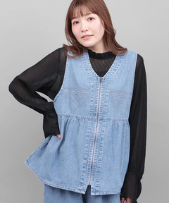 チチカカ |ライトオンスデザインステッチベスト