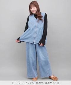 チチカカ |ライトオンスデザインステッチベスト