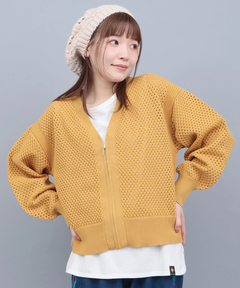 チチカカ |メッシュVネックカーディガン