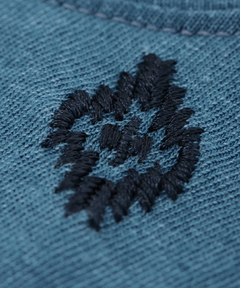 チチカカ |デニム×インディゴ天竺プルオーバー