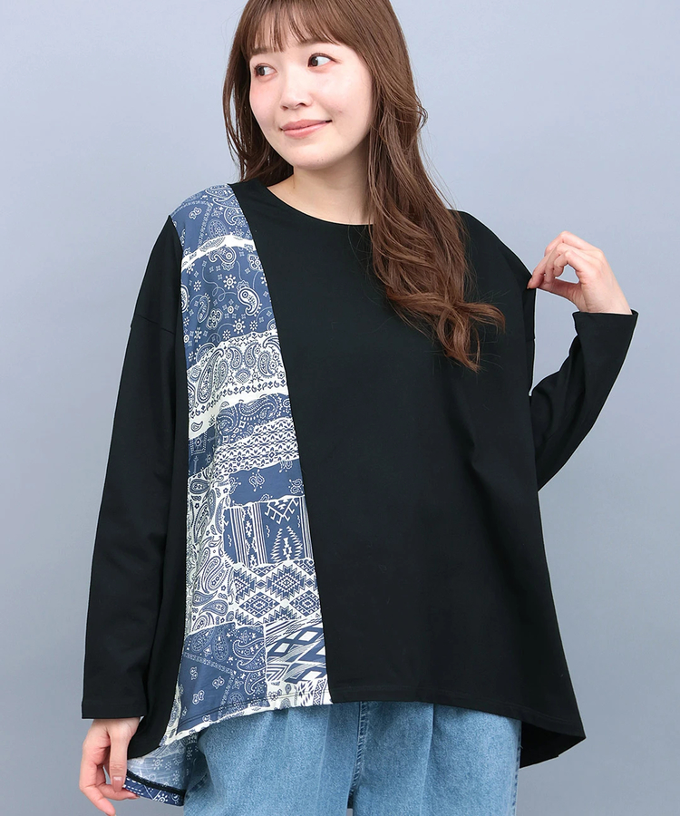 チチカカ |ランダム柄切替プルオーバー