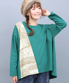 チチカカ |ランダム柄切替プルオーバー