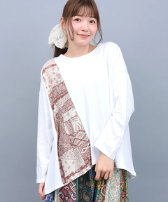 チチカカ |ランダム柄切替プルオーバー