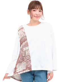 チチカカ |ランダム柄切替プルオーバー