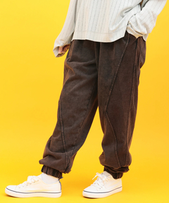 チチカカ |Orale! 裏毛ケミカル切替ジョガーパンツ