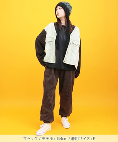 チチカカ |Orale! 裏毛ケミカル切替ジョガーパンツ